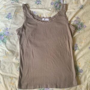 Tan tank top